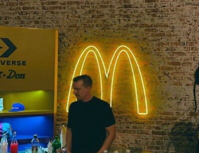 ネオン看板 マクドナルド アメリカン雑貨 McDonald ゴールデンアーチ マクドナルドライト》ゴールデンアーチ ネオン アメリカン