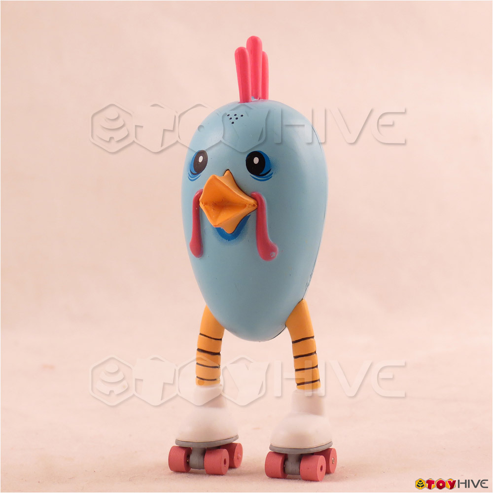 Kidrobot Heroes and Heartbreakers Roller Bird (blue) vinyl figure