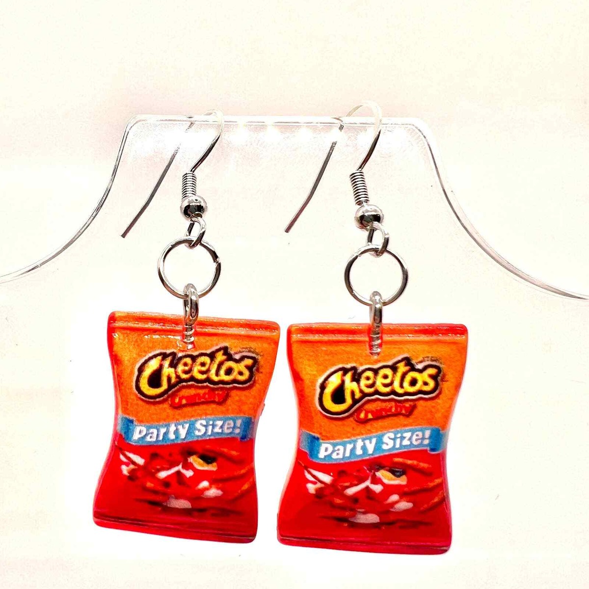 Chip Bag Earrings Chips Earrings Crisps Earrings Teacher