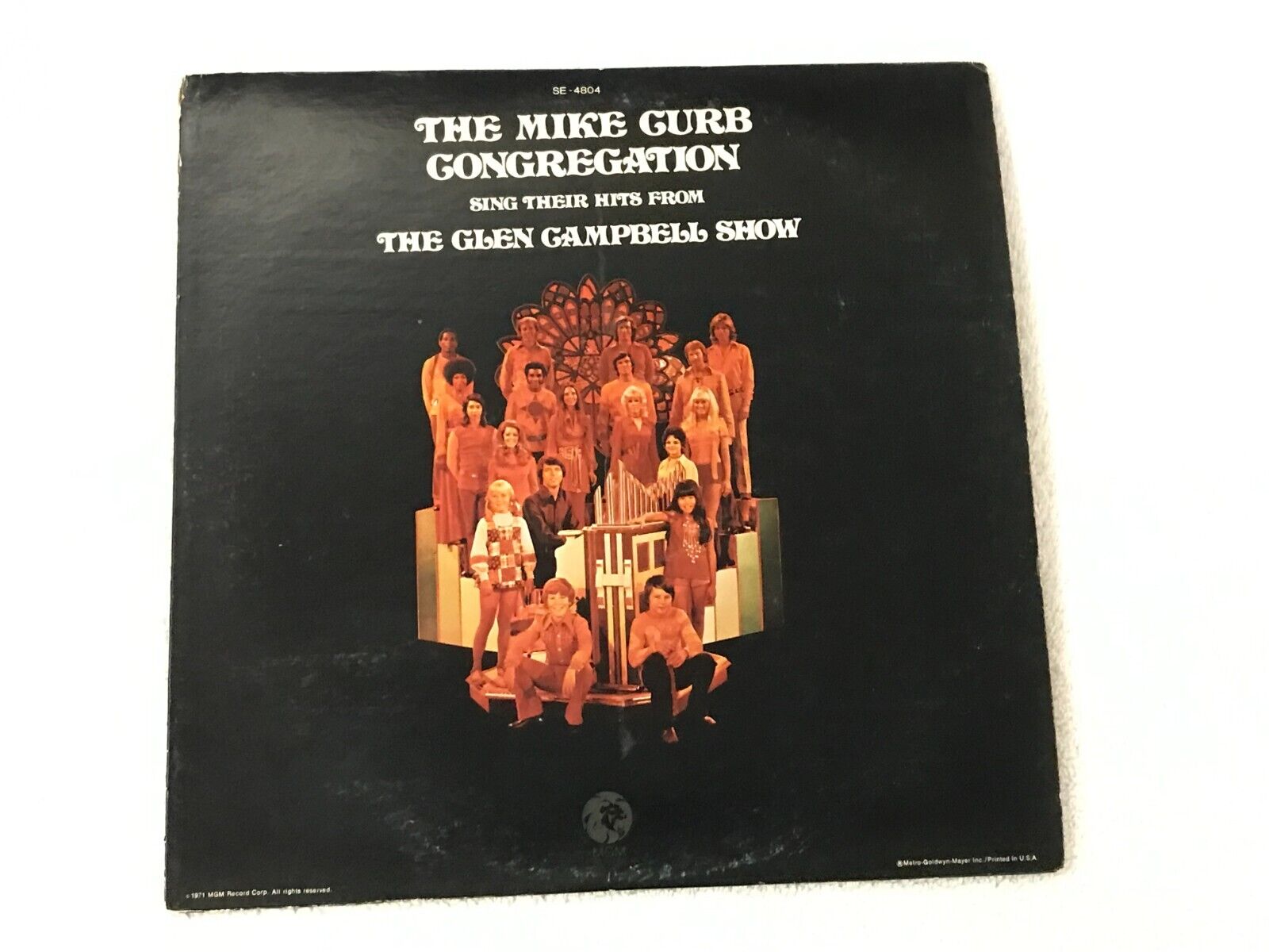 1971 MGM - The Mike Curb Congregation DJ Promo Record -33.3 rpm- Vinyl Record