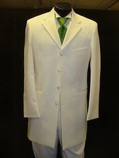 Ivory Dinner Jacket Tuxedo - Four Button Notch Lapel - Body 35" 90208