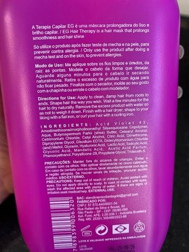 Fioterapia Progressive Hair Treatment 500ml Erweicht Voluminöses Haar - Bild 12 von 13