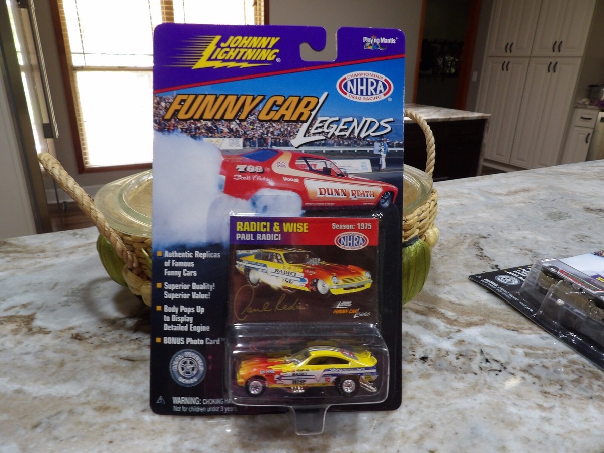 ミニカー LEGENDS FUNNY CAR CLASSIC Dunn & Reath 1999 Johnny Lightning Funny Car Legends 1 64