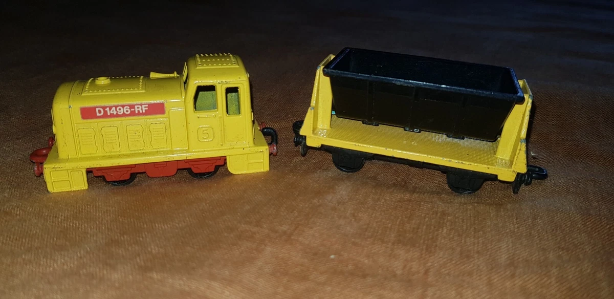 Vintage 1978 Matchbox Superfast 24 Shunter Train 1977 Flat Car