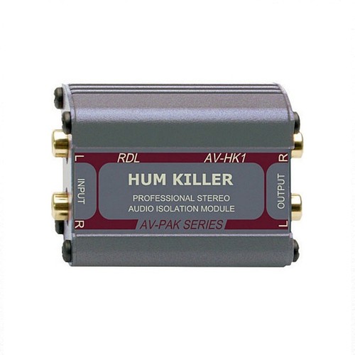 NEU RDL AV-HK1 RCA Brummkiller professionelles Stereo Audio Isolationsmodul - Bild 2 von 5