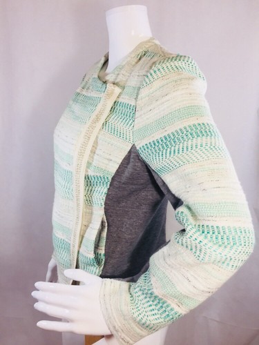 Pool Femmes Rachel Tweed Ivoire Tide Roy Gris Sz 6 Zip Veste 889177023988 Moto Vert 4g50gwq