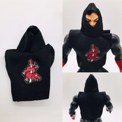 Vintage MOTU Custom NINJOR Hooded Shirt Masters of the Universe Accessory