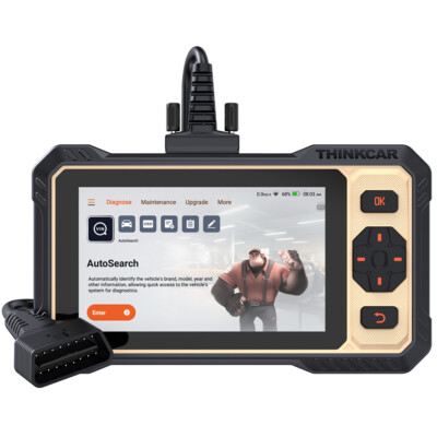ThinkScan 662 Profi KFZ OBD2 Diagnosegerät Scanner 12 Reset-Funktion 4 Systeme