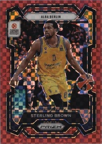 2023-24 Panini Prizm Turkish Airlines EuroLeague - Sterling Brown #90
