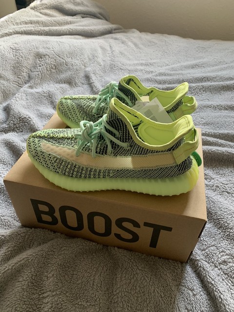 yeezy glow reflective