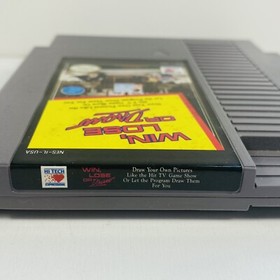 Win Lose or Draw -- NES Nintendo Original Game + INSTRUCTIONS MANUAL BOOKLET