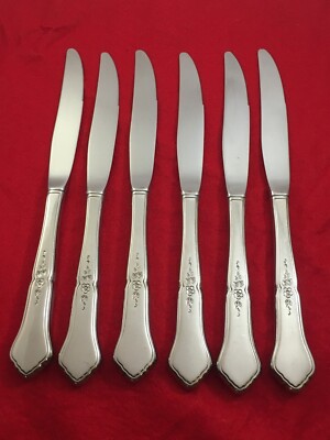 Oneida GAZEBO Stainless Glossy 6-pc Dinner Knife Flatware
