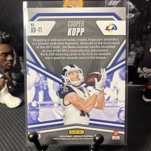 2023 Absolute NFL Cooper Kupp Draft Diamonds No. DD-11 Rams NM/M Future HOF - Picture 2 of 2
