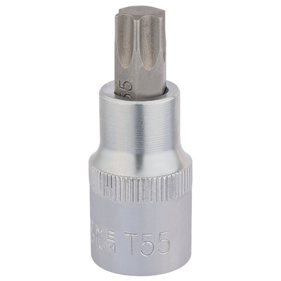 Draper Torx Star Socket Bit 1/2'' Sq Dr T55 x 55mm 16319