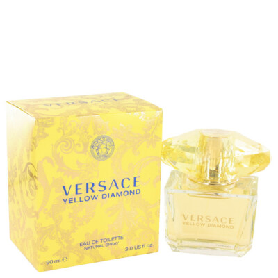 Versace Yellow Diamond by Versace Eau De Toilette 3 oz /90ml Women NIB Retail