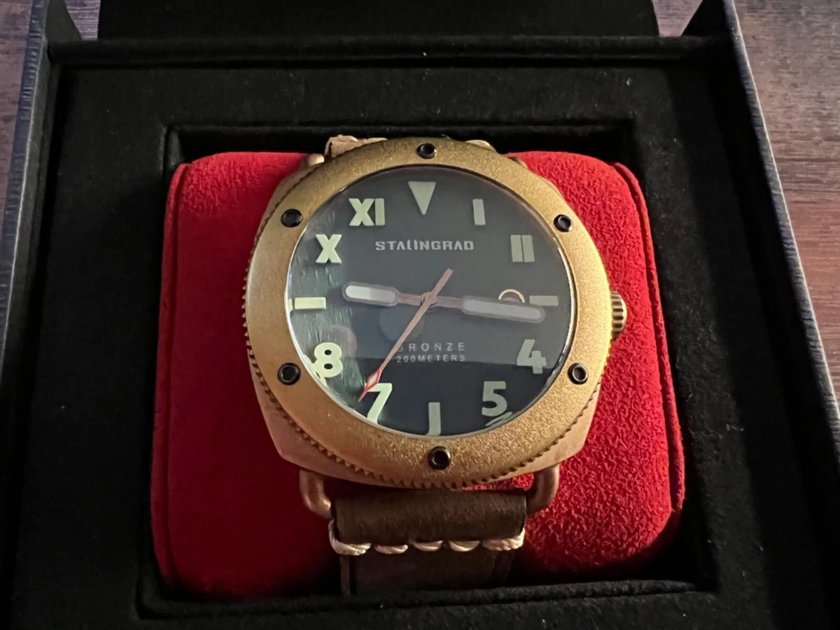 Bronze watch Stalingrad Kursk