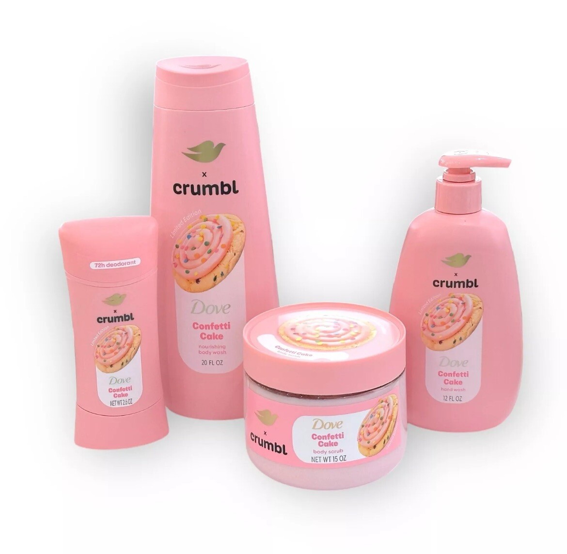 NEW Dove X Crumbl Set Please Read Description For Sets