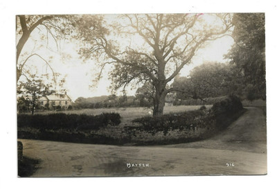 Matfen, Northumberland, RP Postkarte.