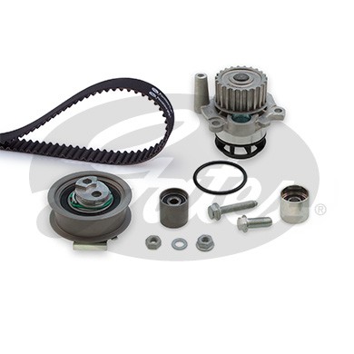 KP35604XS ZAHNRIEMEN-SATZ KIT SET + WASSERPUMPE GATES FÜR AUDI A4,A3,TT,A6,A1 - Picture 2 of 5