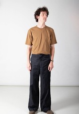 Dries Van Noten Men  s Pants Trousers Navy Sz: M Black NWT