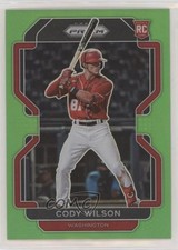 2022 Panini Prizm Lime Green Prizm 11/125 Cody Wilson #94 0u72