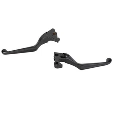 Drag Specialties Matte Black Wide Blade Lever Set  For Harley XL 883 XL1200 1...