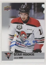 2019-20 Upper Deck CHL Star Rookie SP Auto Jacob Dion #361 Auto
