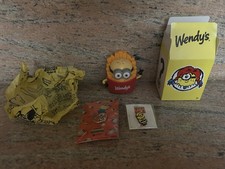 NEW BUNDLE Minions Monsters Wendy's Adult Meal Toy Open Box 2 Minion Pins
