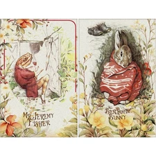 Peter's Garden #2 | A4 Mulberry Rice Paper | Paper for Decoupage