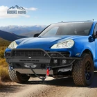 Bold Off-road Front Bumper w/ Winch Plate Fit Porsche Cayenne 955 957 03-2010