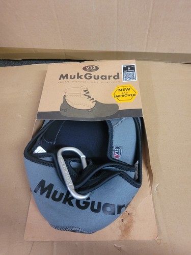 V12 MukGuard sovrascarpe riutilizzabili antiscivolo copertura protettiva in neoprene TAGLIA SML - Foto 1 di 4