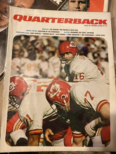Vintage Quarterback Magazine 1969-1970 Lot of Six Issues - Picture 2 of 22