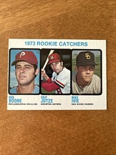 1973 Topps - High Number Bob Boone, Mike Ivie, Jutze #613 (RC) NM-MINT *JHCARDS*