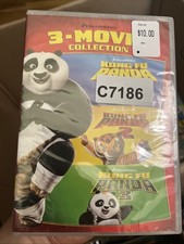 Kung Fu Panda: 3-Movie Collection DVD, 2018, Jack Black 