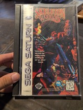 Skeleton Warriors (Sega Saturn, 1996) CIB w REG CARD