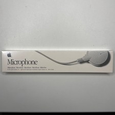 Apple Mac Computer Microphone Original Box 1991 Vintage VTG 699-5103-A