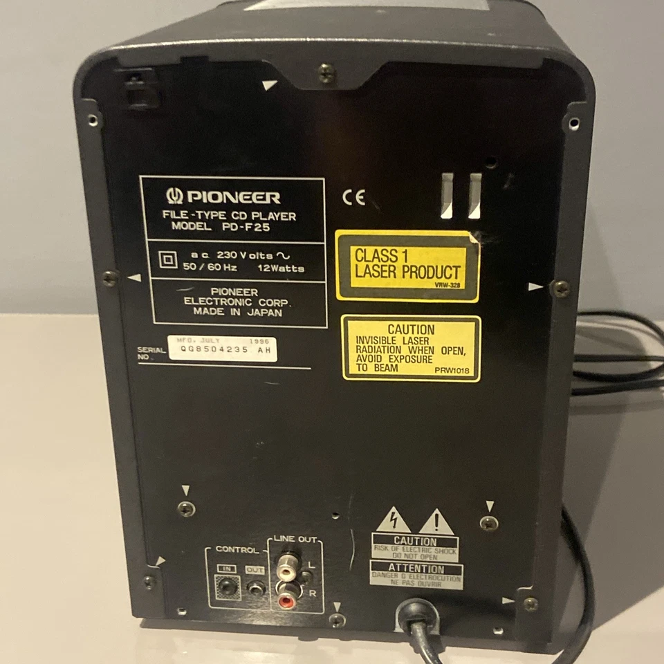 Pioneer PD-F25 25 Disc CD Changer and CD Tray - Image 4 of 4