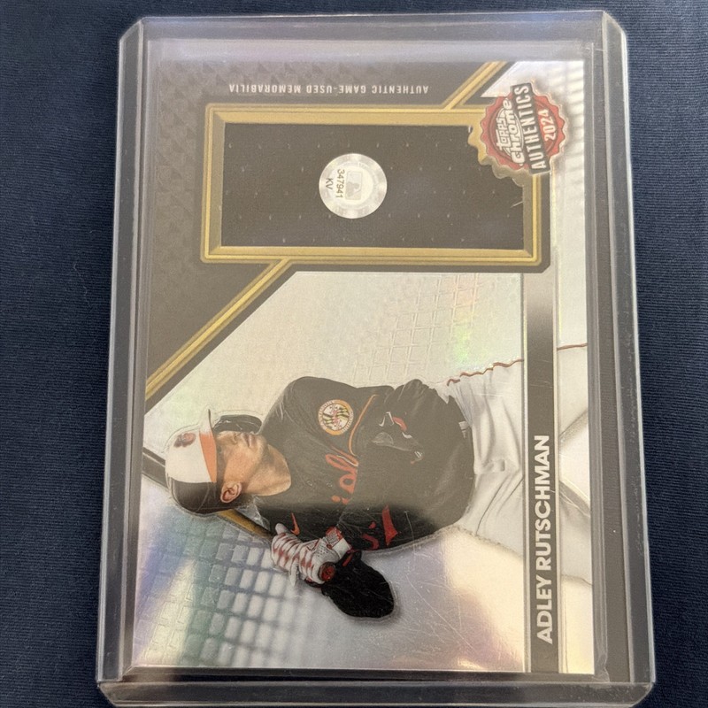 2024 Topps Chrome - Topps Chrome Authentics Adley Rutschman #TCA-ARU (MEM)
