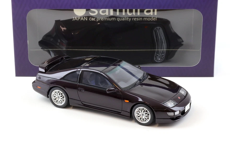1:18 Kyosho Resina Nissan Fairlady Z Version R 2by2 Viola KSR18028P - Immagine 2 di 4