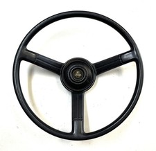 Jeep Cj Black Steering Wheel Cj5 Cj7 Cj8 76-86 Amc With Horn Button Factory Jeep Cj Black Steering Wheel Cj5 Cj7 Cj8 76-86 Amc With Horn Button Factory