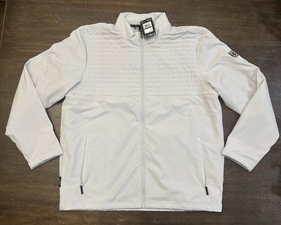 UNDER ARMOUR GOLF DRIVE PRO LOFT MESH LINE #014 L. GRAY JACKET MENS SZ:2XL  $110