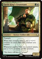 2025 Magic: The Gathering: TLA - Earth Kings Lieutenant (#217, R, Near Mint)