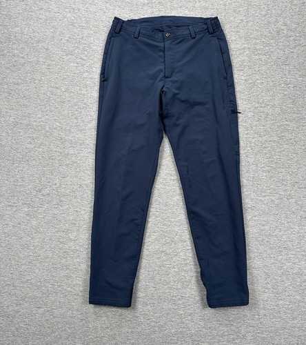 Mack Weldon Hose Herren Small Blau Flex Radius Jogger Performance Stretch City