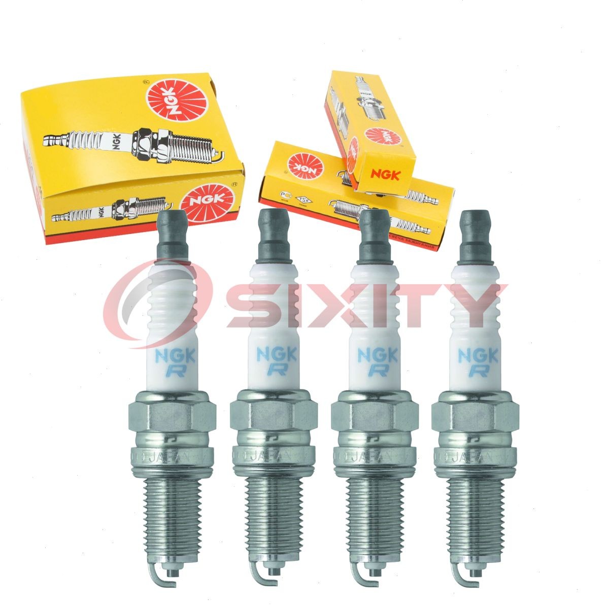 4 pc NGK 96530 DCPR6E BLYB Standard Spark Plugs for YR7LPP332W XU20EPRZU bv