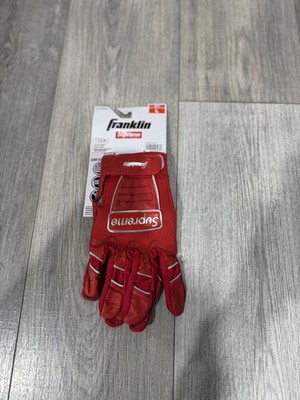 Supreme Franklin CFX Pro Batting Gloves Black 100% Authentic DS Size Medium SS22