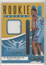 2019-20 Panini Absolute Memorabilia Rookie Threads Level 1 PJ Washington Jr v9t
