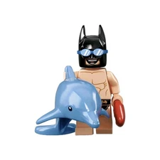 LEGO Swimsuit Batman Dolphin Series 2 CMF 71020 Minifigure New Sealed