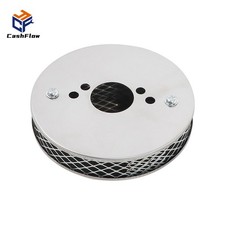 Air Filter Fits For SU HS4 Carburettor 1.5 Inch Pancake High Air Flow Chrome