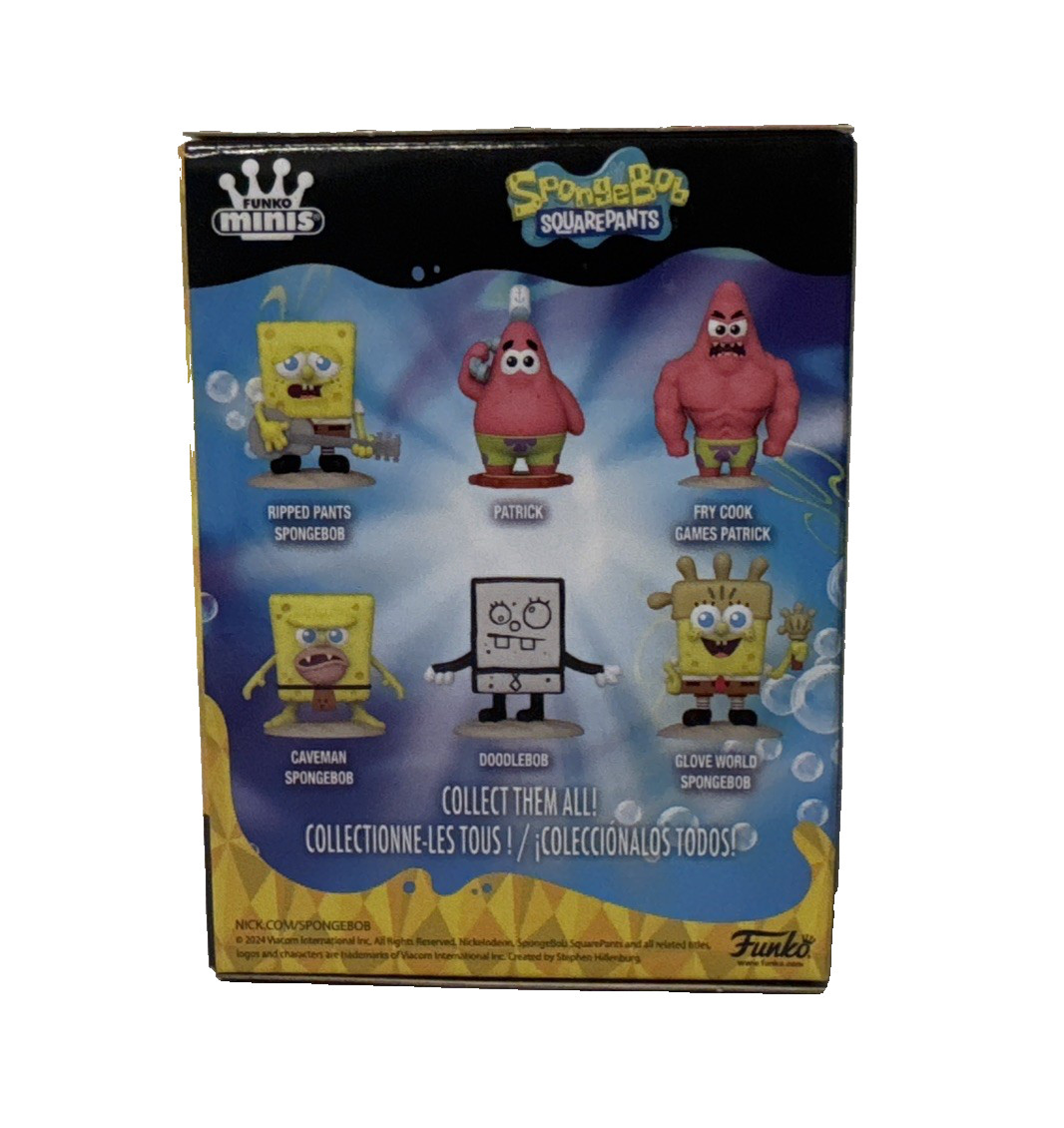 Funko SpongeBob Squarepants CAVEMAN 25th Anniversary Minis Figure