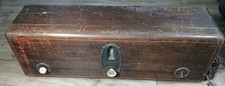 Vintage RCA Radiola 18 Radio AR-936 Wooden Cabinet Box -FOR Parts Repair Decor
